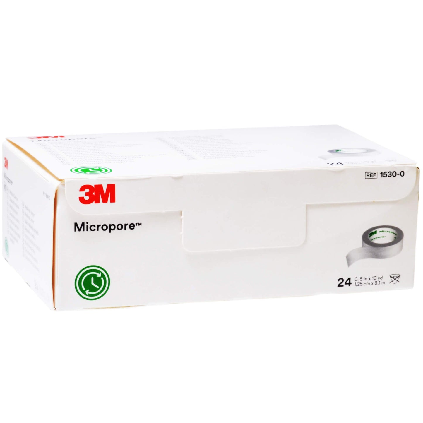 3M Micropore 1,25cm x 9,1m, 24 stuks