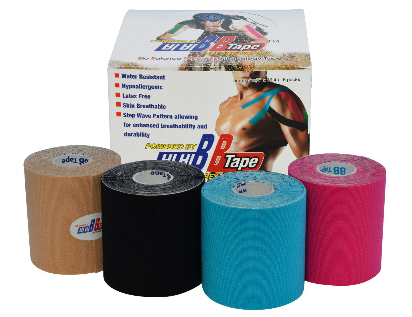 Kinesiologische tape BB Tape 7,5 cm