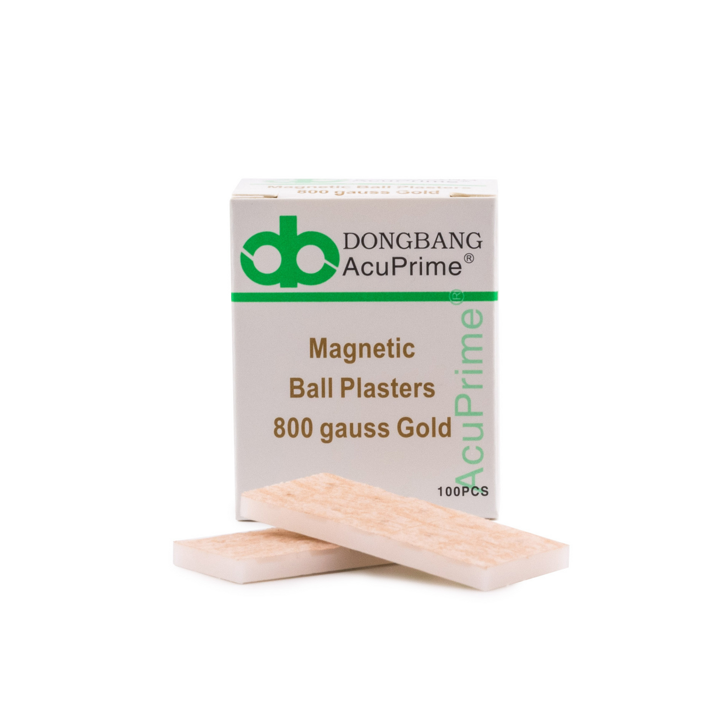 Magneetballetjes DongBang DBA425, gouden, 800 gauss