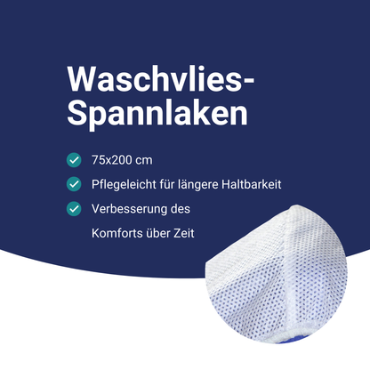 Overspanning niet geweven wasbare (200 keer) lakens SWL1 - 75x200 cm 