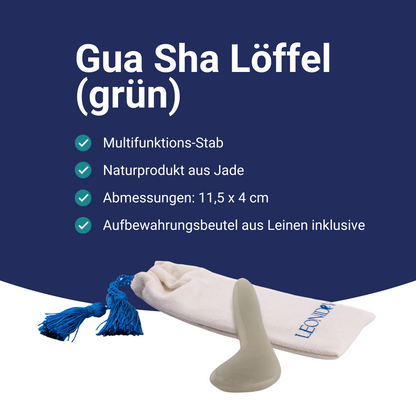 Gua sha rod multifunctionele van jaade Dongling